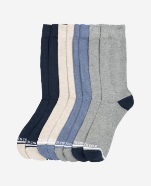 Half Cushion Dress Crew Socks 4-Pack