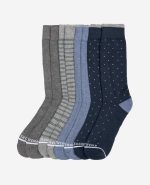 Half Cushion Dress Crew Socks 4-Pack