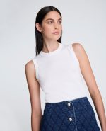 Crew Neck Cotton Tank Top