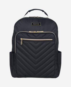 Chelsea 15.6-Inch Chevron Quilted Computer Backpack