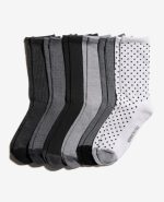 Tiny Dot Crew Socks 6-Pack