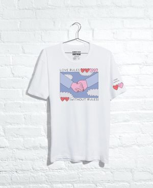 Site Exclusive! Men's Rosie Pink LOVE Tee