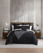 Variegated Waffle Comforter Set