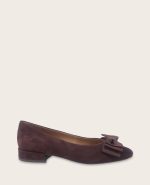 GENTLE SOULS - Atlas Suede Bow Flat