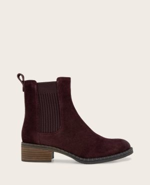 GENTLE SOULS - Best Suede Elastic Bootie