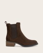 GENTLE SOULS - Best Suede Elastic Bootie