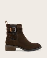 GENTLE SOULS - Bolton Suede Side Zip Boot