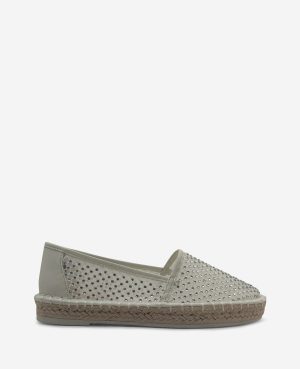 REACTION - Bonne Crystal Mesh Espadrille