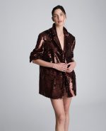 Sequin Boyfriend Jacket