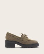 GENTLE SOULS - Brigly Suede Lug Boat Shoe