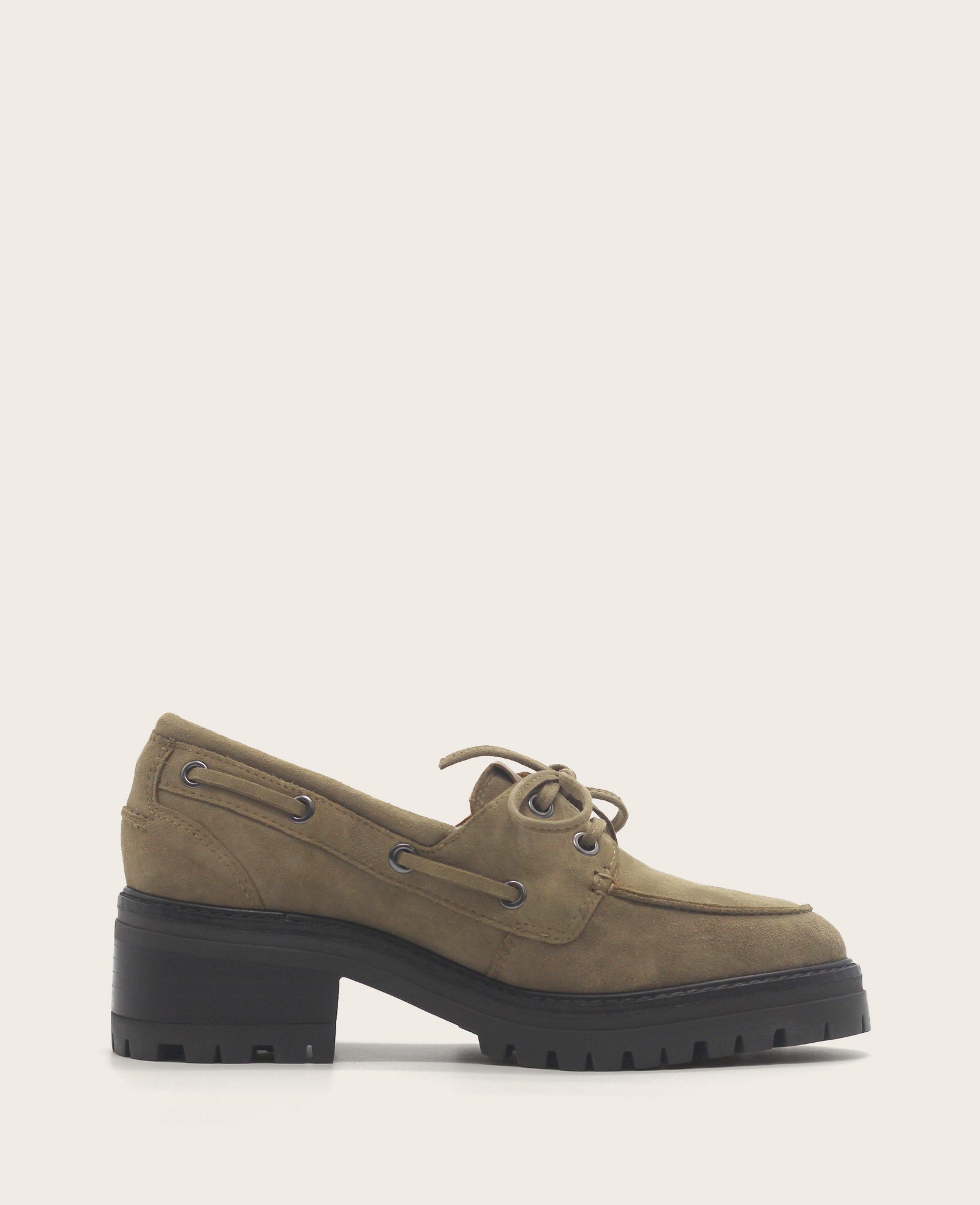 GENTLE SOULS - Brigly Suede Lug Boat Shoe
