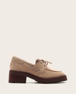 GENTLE SOULS - Brigly Leather Lug Boat Shoe