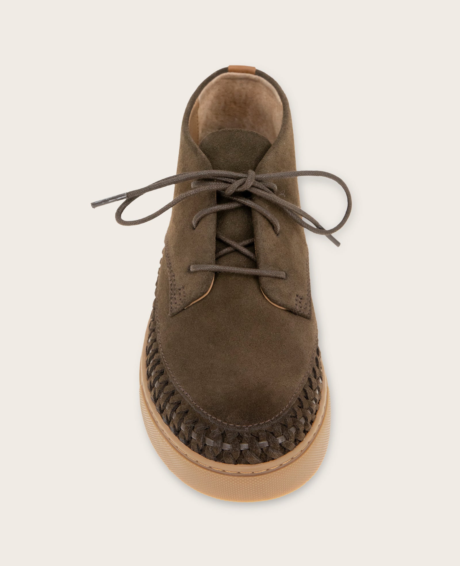 GENTLE SOULS - Cacti Suede Braid Detail Sneaker Bootie - Image 4