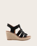 GENTLE SOULS - Capelin Leather Espadrille Wedge