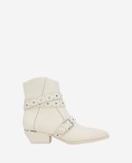 Cheyenne Leather Stud Bootie