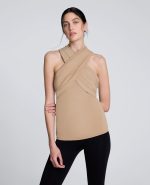 Criss Cross Neck Tank Top