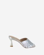 Darby Metallic Fringe Heel
