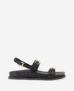 Drinity Leather Band Buckle Sandal