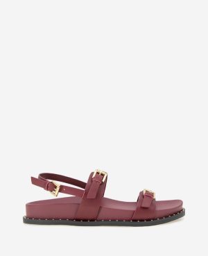 Drinity Leather Band Buckle Sandal