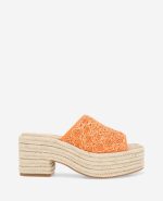 REACTION - Elissa Platform Raffia Sandal