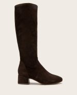 GENTLE SOULS - Ella Suede Stretch Boot with Wide Calf