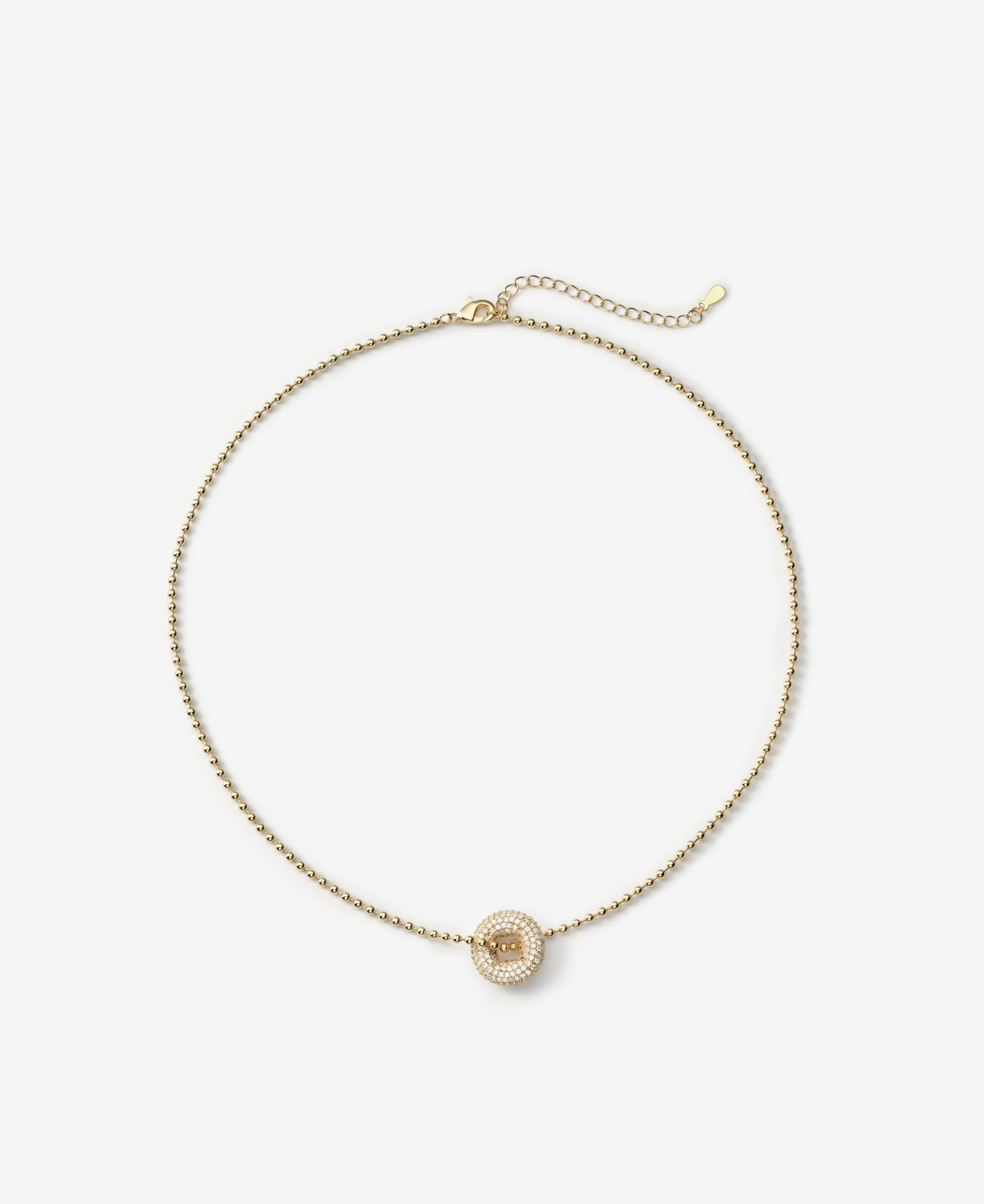 BONBONWHIMS Mental Health Coalition Charm Necklace - White - Image 3