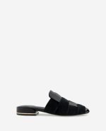 Faina Leather Fisherman Slide Sandal