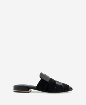 Faina Leather Fisherman Slide Sandal