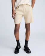 Performance Pleated Linen Short
