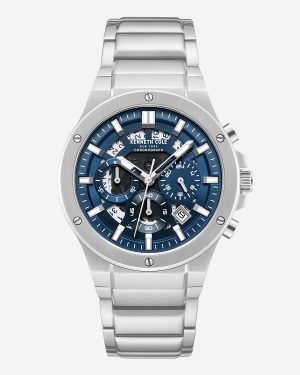 Classic Bracelet Watch With Date Disc