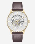 Skeleton Automatic Strap Watch