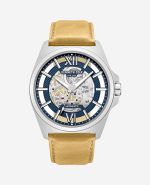 Skeleton Automatic Strap Watch