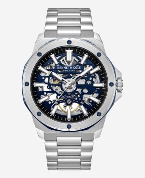 Skeleton Automatic Stainless Bracelet Watch