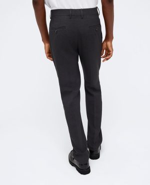 Slim-Fit Tic Weave Dress Pant