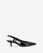 Martha Patent Slingback Kitten Heel