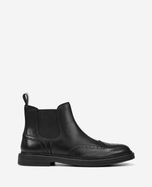 Frank Double Gore Wingtip Chelsea Boot