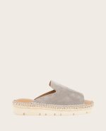 GENTLE SOULS - Leilani Suede Platform Slip On Sandal