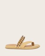 GENTLE SOULS - Lentini Leather Beaded Sandal