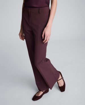 Luxe Twill Flare Leg Pant