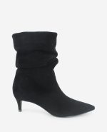 Marsha Suede Kitten Heel Bootie