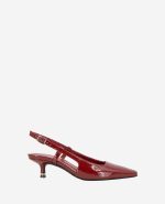 Martha Patent Slingback Kitten Heel