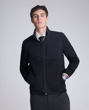 Mock Neck Full Zip Jacket