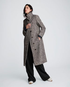 Novelty Classic Wool Walker Coat