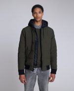 Oxford Hood Bomber Jacket