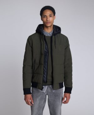 Oxford Hood Bomber Jacket