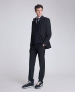 Ready Flex Slim Fit Pinstripe Nested Suit