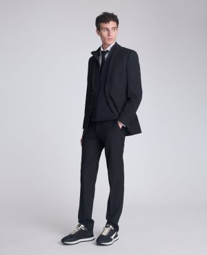 Ready Flex Slim Fit Pinstripe Nested Suit