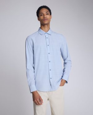 Stretch Fit Button Down Shirt