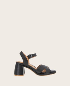 GENTLE SOULS - Rimini Leather X Heel Sandal