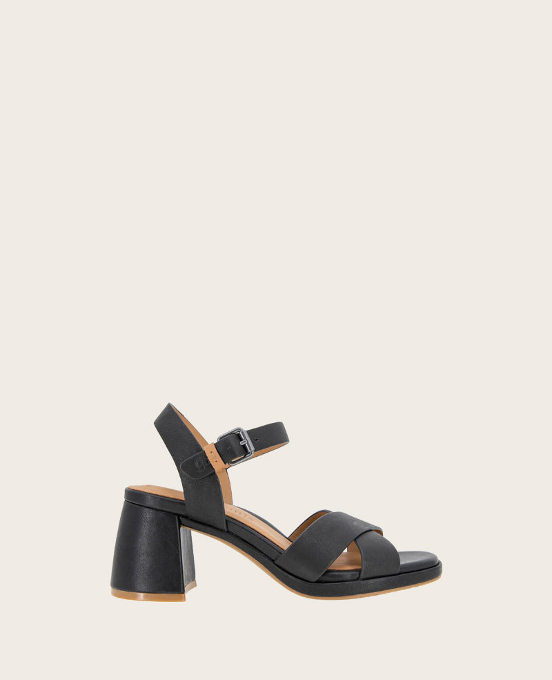 GENTLE SOULS - Rimini Leather X Heel Sandal